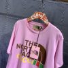送料込 グッチ×ノースフェイス コラボ★スペシャルロゴTシャツ コピー Nos37786 - 画像 (3)