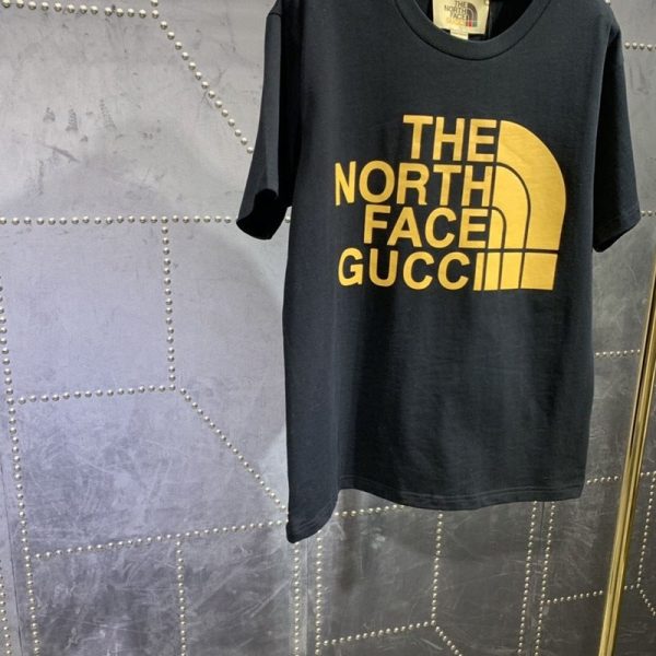 大人気！グッチ×ノースフェイス コラボ★スペシャルロゴTシャツ スーパーコピー Nom09810 - 画像 (5)