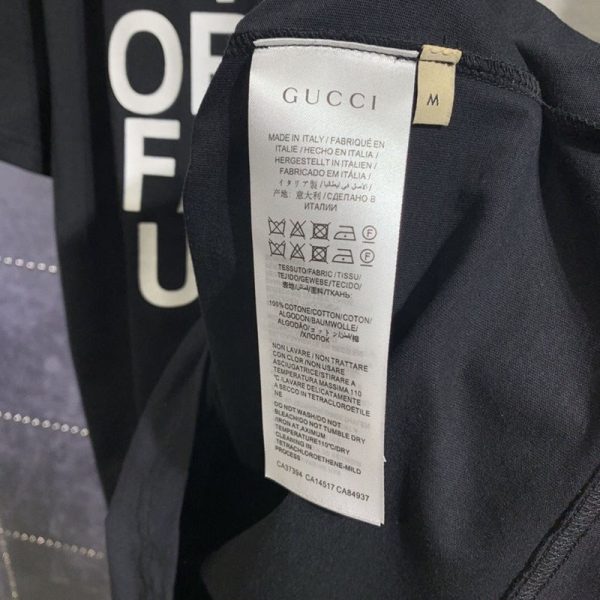 秋冬新作 グッチ×ノースフェイス 偽物 コラボ★スペシャルロゴTシャツ Noa63076 - 画像 (7)