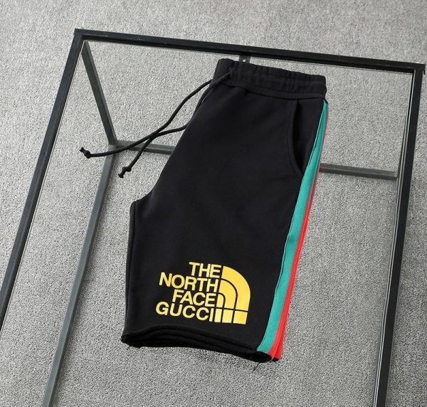 稀少 グッチ×ノースフェイス☆コットンハーフパンツ コピー Non68203 - 画像 (8)