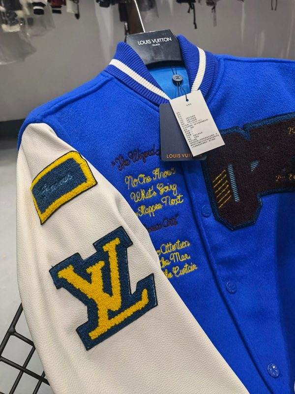 可愛い ​ルイヴィトン ジャケット 偽物 バーシティ ブルー アウター vuj54274 - 画像 (5)