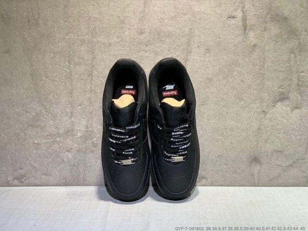 【日本未発売】シュプリーム × ナイキ エアフォース1 偽物"ブラック" CU9225001 - 画像 (8)