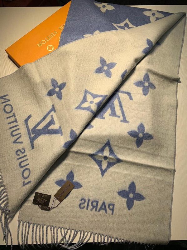 稀少【ルイヴィトン】エシャルプ・モノグラム ストライプス マフラースーパーコピー vuz95179 - 画像 (4)