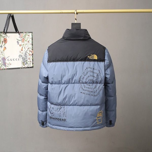 暖かい服装 ノースフェイス ｘ ブレインデッド ヌプシ ジャケット偽物Nok67737 - 画像 (2)