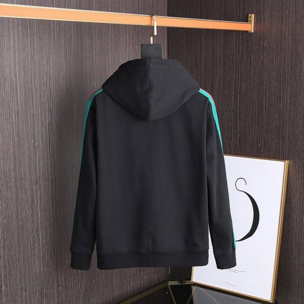 暖かい服装グッチ×ノースフェイス コピー コラボロゴジップアップフーディNoy33057 - 画像 (2)
