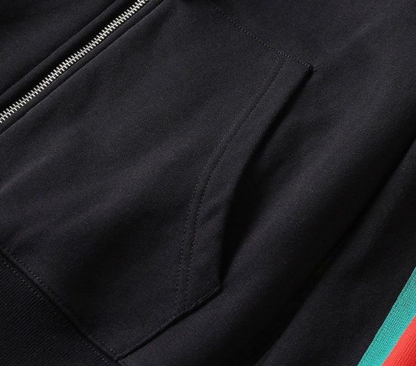 暖かい服装グッチ×ノースフェイス コピー コラボロゴジップアップフーディNoy33057 - 画像 (6)