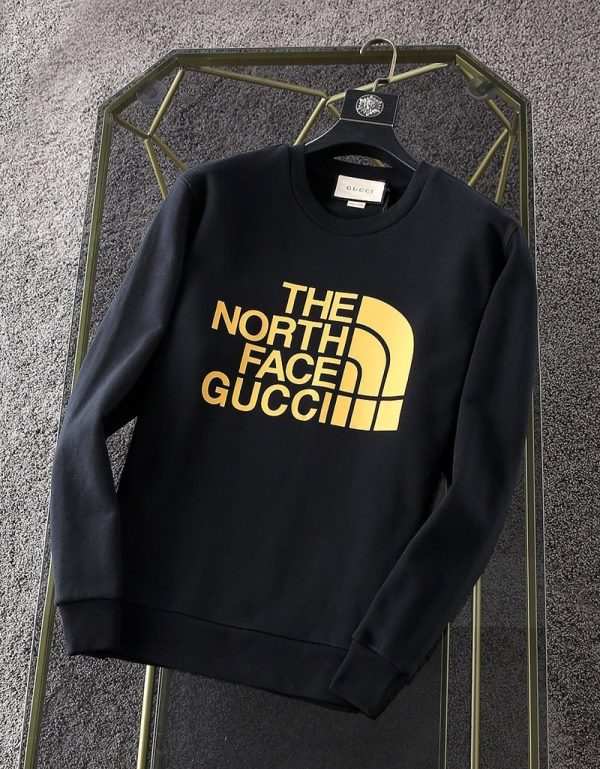 暖かい服装 ノースフェイス×グッチ 偽物 コットンスウェットシャツ Nos33361 - 画像 (3)