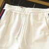 ノースフェイスxグッチ 偽物ウェブプリントのアイボリーコットン製ショートパンツ Noa98673 - 画像 (4)