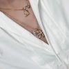 争奪戦 【クロムハーツ ネックレス 偽物】CHクロス 22K セーフティピン ゴールド Kun81184 - 画像 (4)