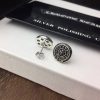 【日本未発売】【クロムハーツ ピアス 偽物】CH プラス クロスボール ピアス シルバー Kur15444 - 画像 (3)