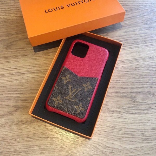 【即発】新作ルイヴィトン iPhoneケース偽物 レッド スカーレット LVロゴ vuo36686 - 画像 (8)
