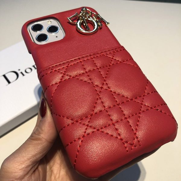 春もの新作 ディオール チャーム＆カードスロット付き iPhoneケースコピー dei87919 - 画像 (7)