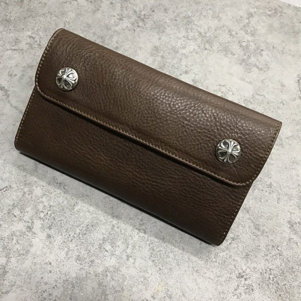 春もの新作 クロムハーツ 財布 コピーウェーブ クロスボタン フラップ Kuq62041 - 画像 (3)