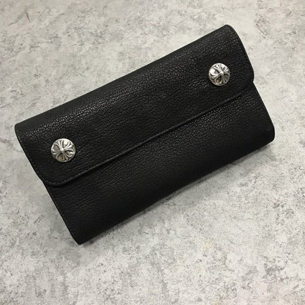 春もの新作 クロムハーツ 財布 コピーウェーブ クロスボタン フラップ Kuq62041 - 画像 (4)