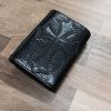 定番 クロムハーツ 財布 コピー3フォールド ウォレット/クロスボタン Kus47192 - 画像 (4)