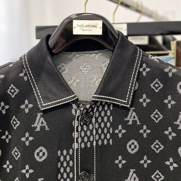 限定希少​ルイヴィトン デニムジャケット 偽物 NIGO×LV モノグラム ブラック 1A88WR - 画像 (2)