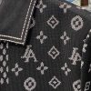 限定希少​ルイヴィトン デニムジャケット 偽物 NIGO×LV モノグラム ブラック 1A88WR - 画像 (7)