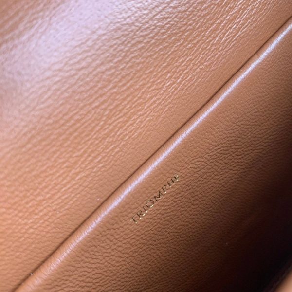 送料込 ★セリーヌ ショルダーバッグ コピー トリオンフ カーフスキン キャンバス トリオンフ Ceq03699 - 画像 (9)