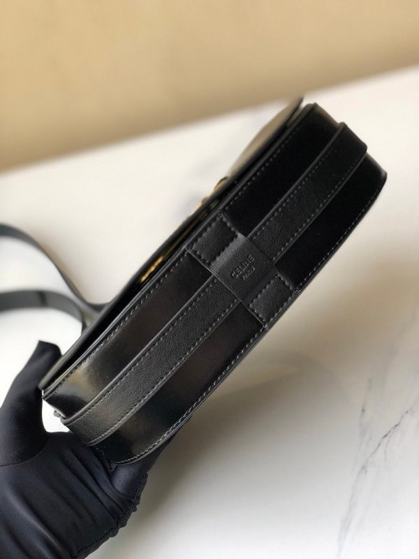 関税負担なしセリーヌ ハンドバッグ 偽物 ミディアム マイヨン トリオンフ バッグ カーフスキン Cer81157 - 画像 (4)