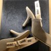 稀少ジャディオール スリングバックパンプス コピー★ヒール9.5cm グレー テクニカルファブリック dee63835 - 画像 (7)