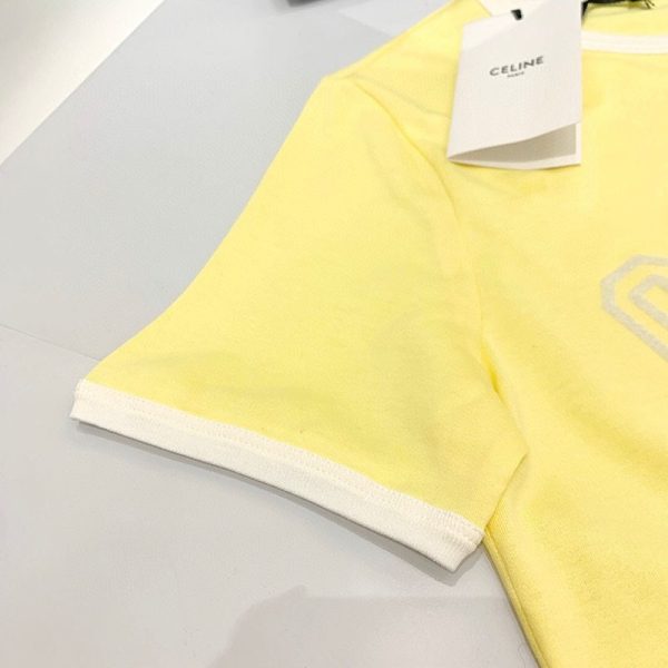 新作 大人気 セリーヌ サントロペコットンフロックTシャツコピー Cez89396 - 画像 (8)