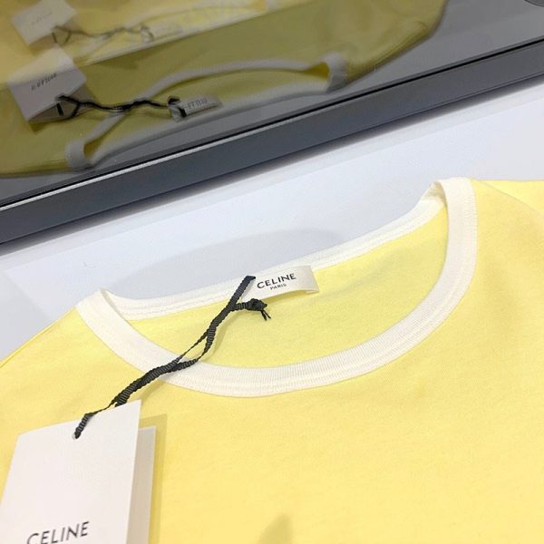 新作 大人気 セリーヌ サントロペコットンフロックTシャツコピー Cez89396 - 画像 (9)