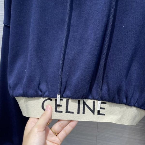 人気♪【セリーヌ】クロップド スウェット パーカー偽物 上下セット Cei17626 - 画像 (7)
