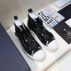 定番ディオール コピー★B23ハイトップスニーカー ブラックデニム ded76428 - 画像 (2)