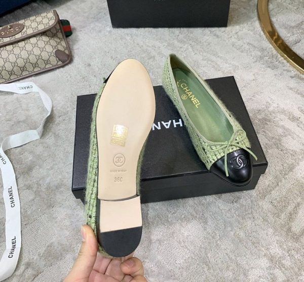 大人気♡♡足元上品に♪ (シャネル) バレリーナ バイカラー コピー shc20236 - 画像 (7)