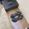 シャネル サンダル コピーcc ロゴ 黒 送料込み 靴 コルク 革 チェーン shi84081 - 画像 (3)