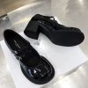 可愛いメゾン マルジェラ メリージェーン パンプス コピー ポリッシュドレザー Mab38231 - 画像 (9)