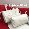 可愛いボッテガヴェネタ ザアルコ トート 偽物 ホワイト bov84141 - 画像 (4)