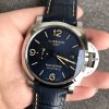色鮮やかなブルー文字盤が人気！パネライ ルミノール GMT 偽物 PAM1033 - 画像 (2)
