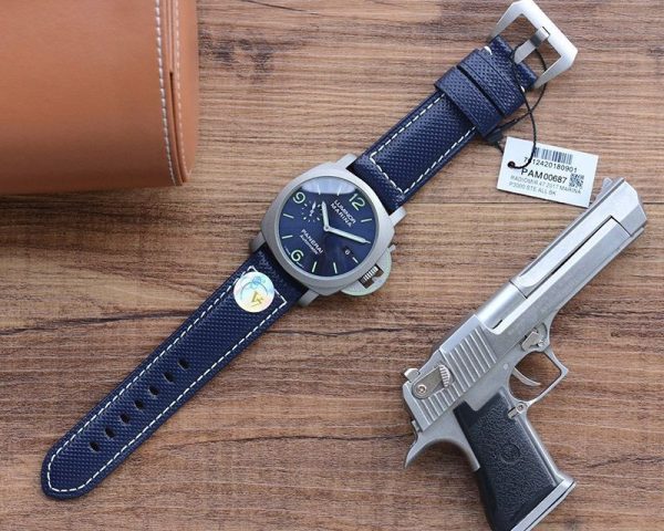 2020年 パネライ新作 ルミノール マリーナ 44mm トリロジー PAM01117 - 画像 (6)