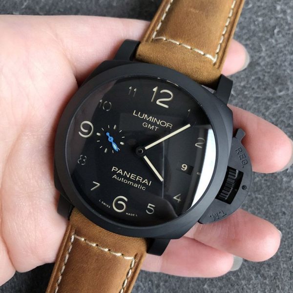 限定♪パネライ ルミノール GMT 自動巻き（パネライ自社製キャリバーP.9010） PAM1441 - 画像 (2)