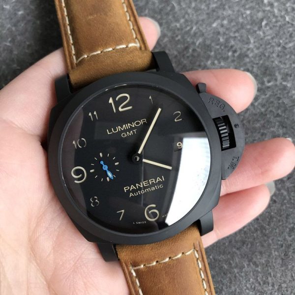限定♪パネライ ルミノール GMT 自動巻き（パネライ自社製キャリバーP.9010） PAM1441 - 画像 (3)