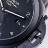 世界中で大人気♪パネライ ルミノール1950 3デイズ GMT トゥットネロ コピー PAM00438 - 画像 (6)