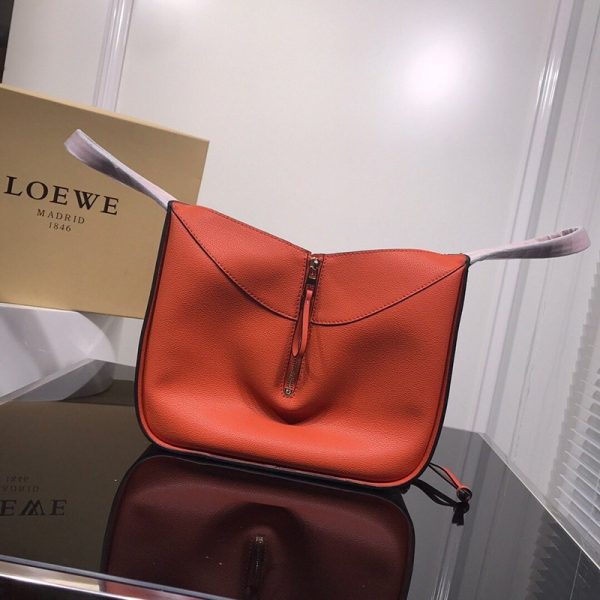 21新作 ロエベ ハンモック コピー クラシックレザースモール ハンドバッグ loa80048 - 画像 (2)