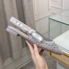 《大人気》ディオール＆モア スリングバック 偽物 バレエフラットシューズ★アッシュグレイ カナージュ エンブロイダリーメッシュ ded77874 - 画像 (3)