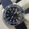 21-22AW タグホイヤー アクアレーサー 偽物 自動巻き ブルー  ステンレス WAY201B.FT6150 - 画像 (4)