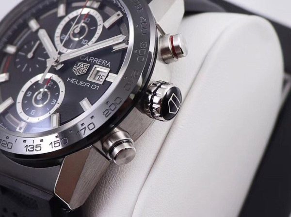 人気急上昇 タグホイヤー カレラ スケルトン 偽物 文字盤 ステンレス メンズ 腕時計 43 mm TAi86398 - 画像 (3)