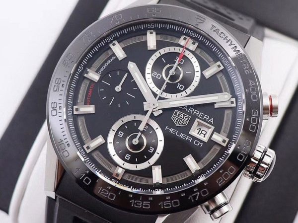 人気急上昇 タグホイヤー カレラ スケルトン 偽物 文字盤 ステンレス メンズ 腕時計 43 mm TAi86398 - 画像 (6)