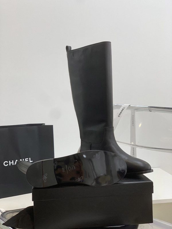 高品質♪シャネルすぐ届く■カーフスキンのロング ブーツ 偽物 shf23425 - 画像 (8)