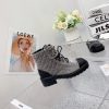 【限定カラー】お早めに♡ シャネル チェーンCCレースアップブーツ 偽物 sho27591 - 画像 (5)