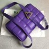 ☆超人気☆ボッテガヴェネタ パデッドカセット 偽物 ショルダーバッグ ロイヤルパープル bov03999 - 画像 (4)