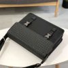 【日本未発売】ボッテガヴェネタ イントレチャートレザー 偽物 メッセンジャーバッグ bou22560 - 画像 (6)