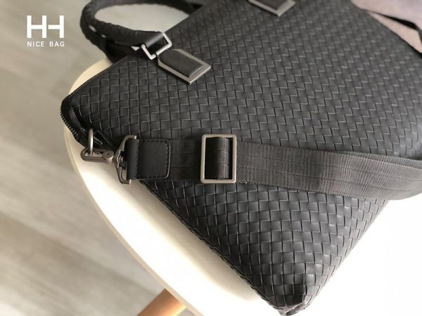 ボッテガヴェネタ イントレチャートレザー ブリーフケース コピー 2WAY bog71524 - 画像 (7)