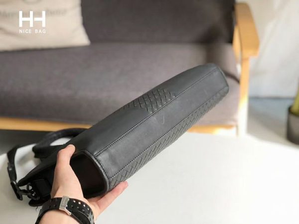 21AW新作ボッテガヴェネタ イントレチャートレザー ブリーフケース スーパーコピー 2WAY boc37880 - 画像 (3)