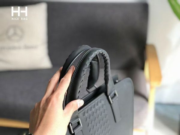21AW新作ボッテガヴェネタ イントレチャートレザー ブリーフケース スーパーコピー 2WAY boc37880 - 画像 (8)