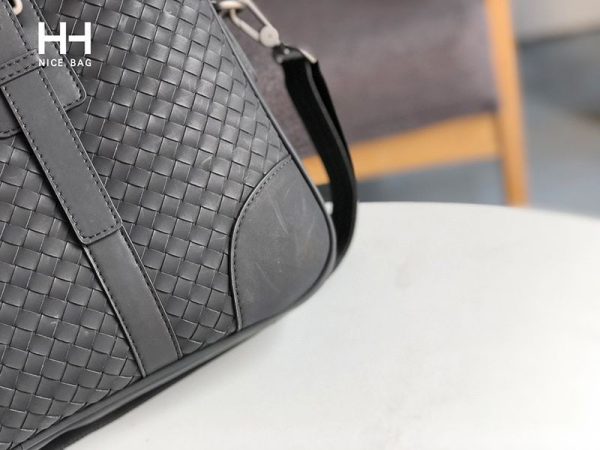 【日本未発売】ボッテガヴェネタ クラシック・イントレチャート 偽物 ブリーフケース 2way box97600 - 画像 (5)